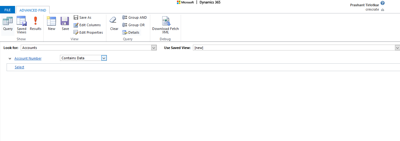 Create and share a personal view in Microsoft Dynamics CRM 365 - CRM Crate