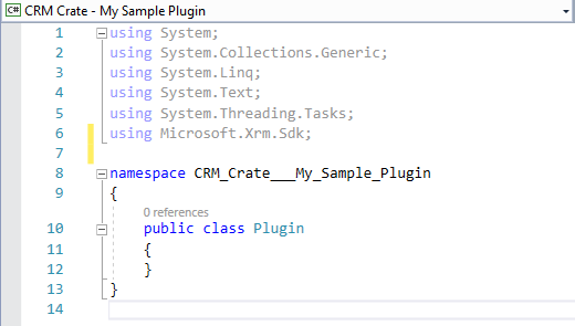 How to develop & register plugin in Microsoft CRM?