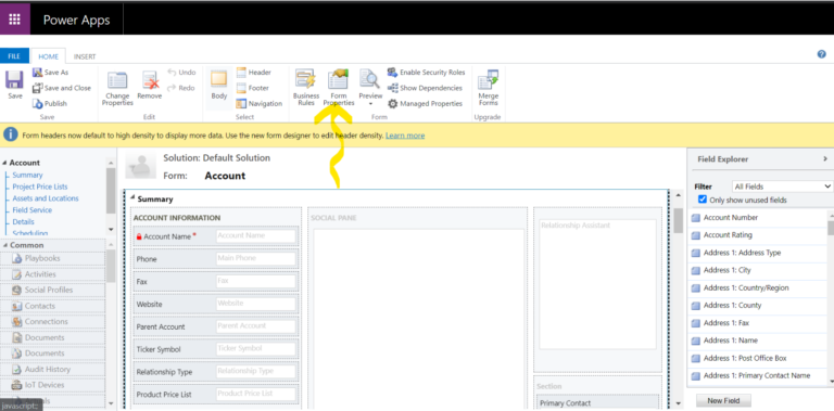How to use JavaScript in Dynamics CRM? - CRM Crate