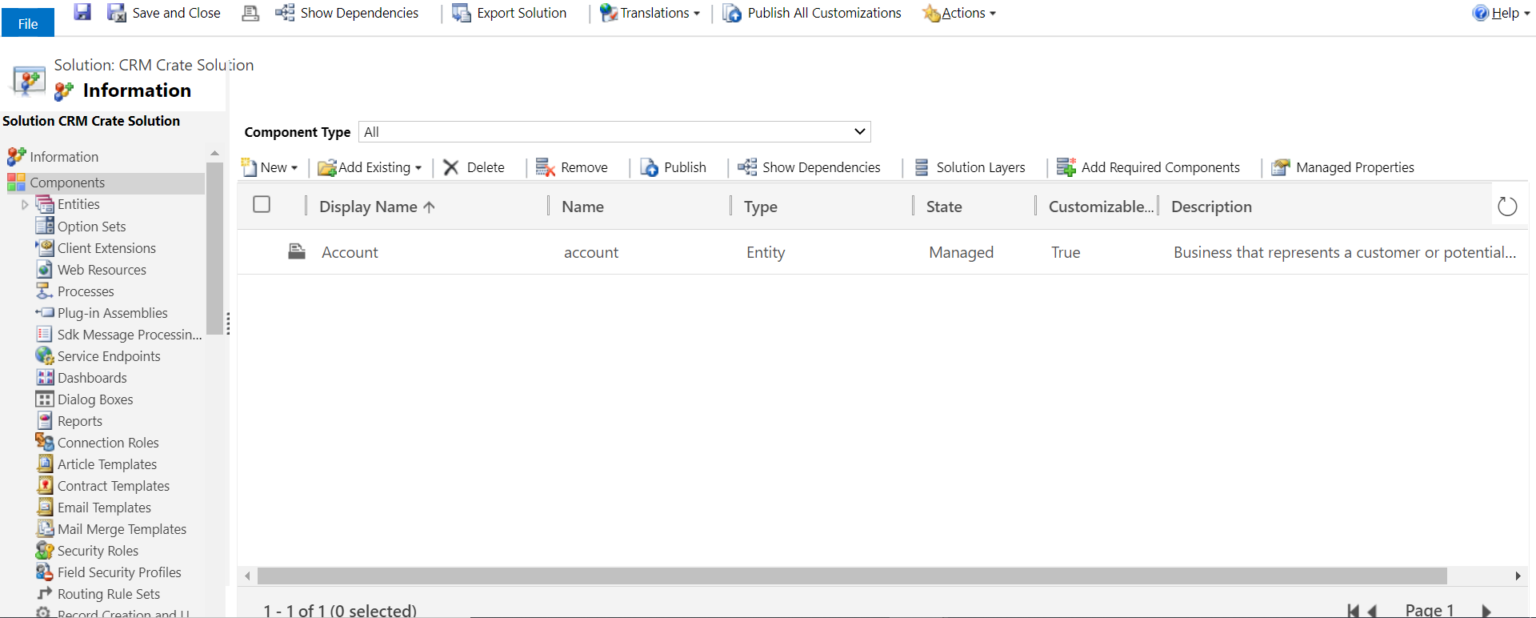 A complete tutorial for Solutions in Dynamics 365 CRM - CRM Crate