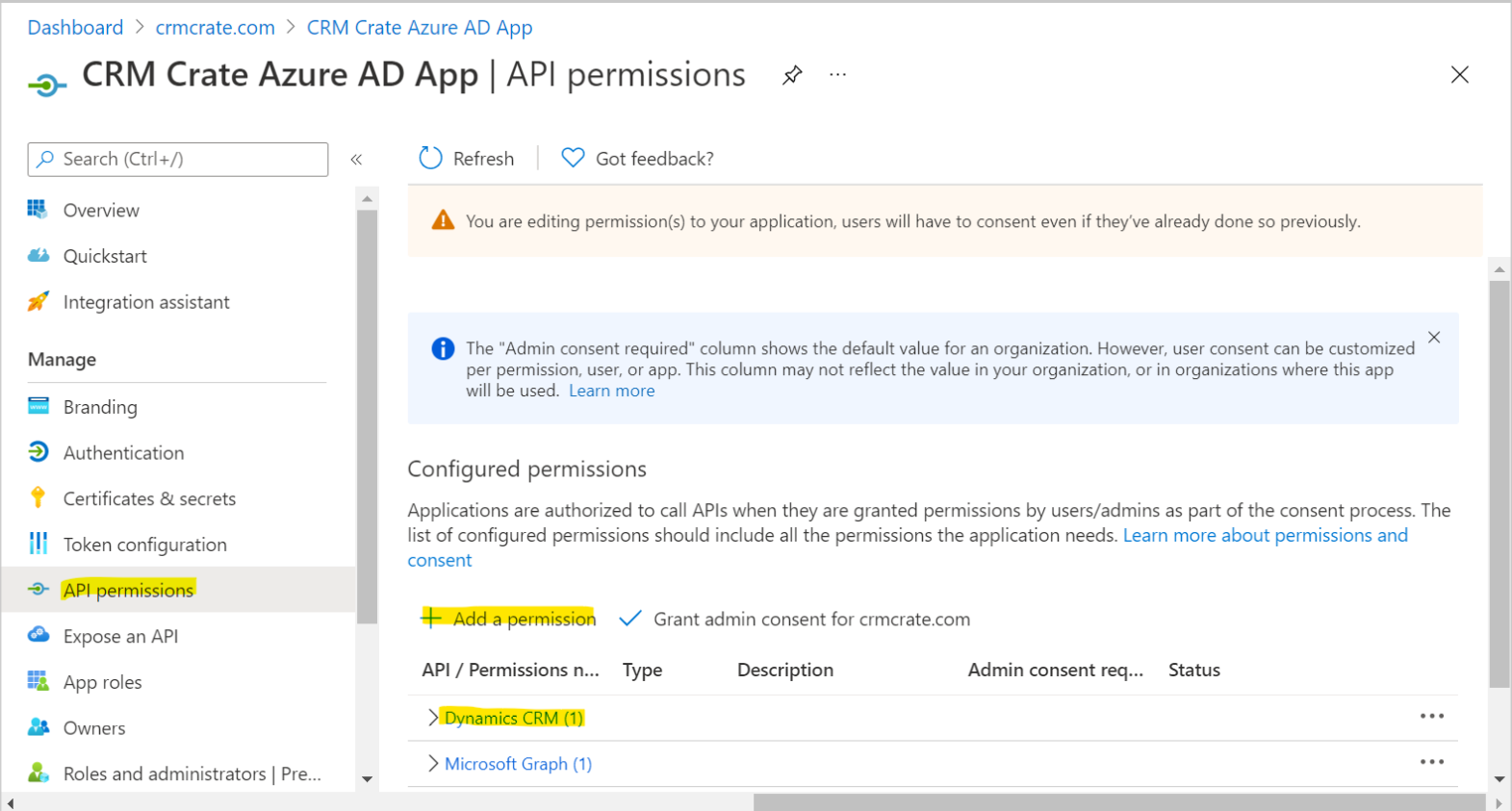 Create an Application User in Microsoft Dynamics 365 CRM - CRM Crate