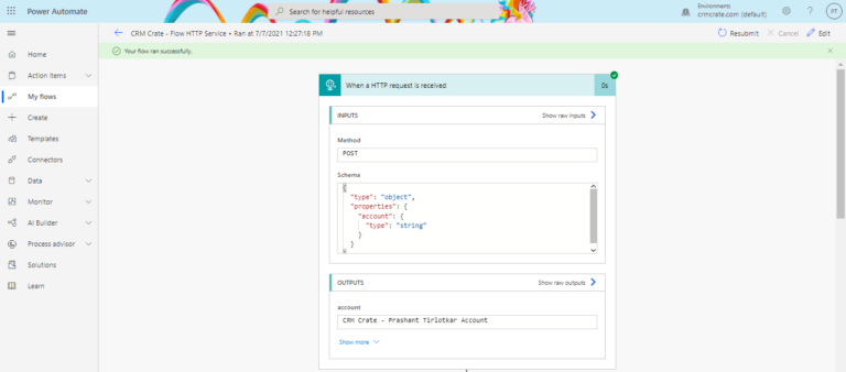 Dynamics 365 | Call a Power Automate flow from the JavaScript - CRM Crate