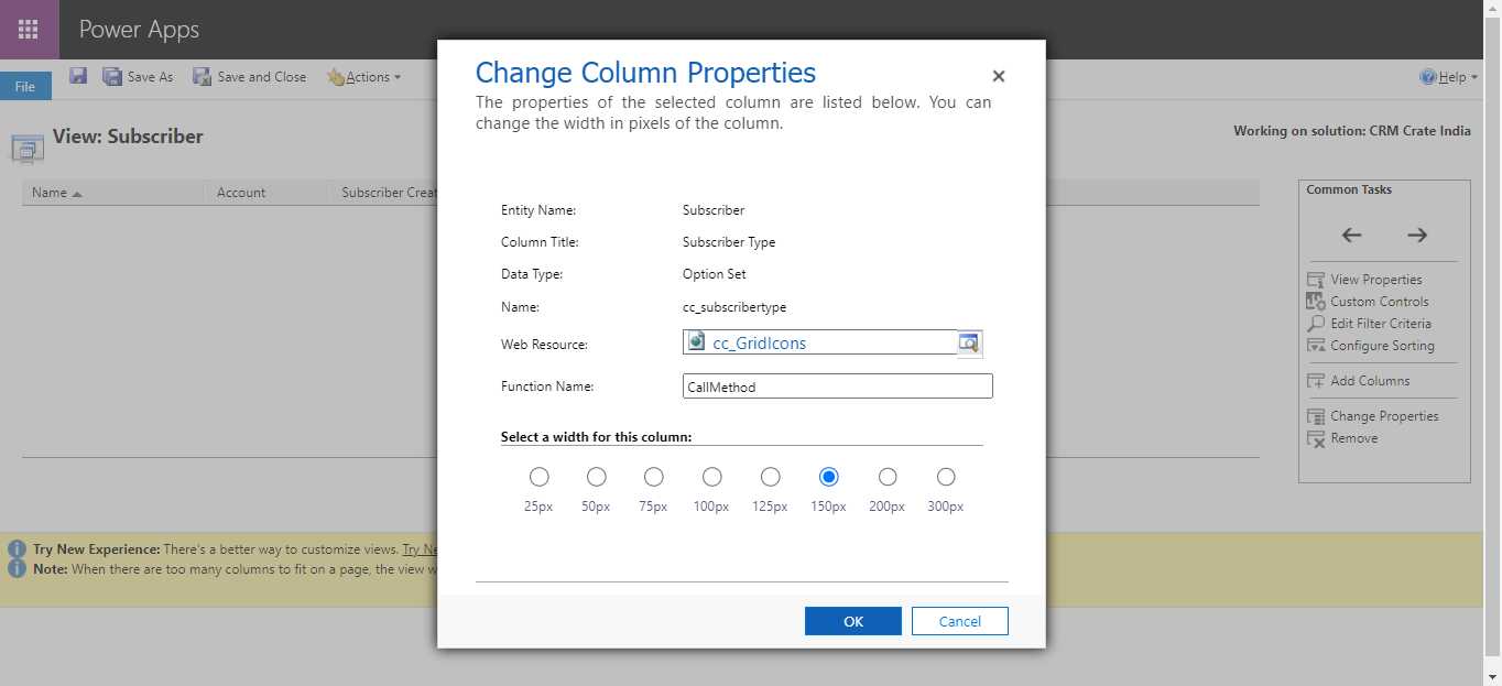 Adding custom icons to a View & Grid in Dynamics 365 - CRM Crate