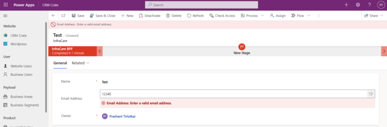 How to configure email address validation for email in Power Apps ...