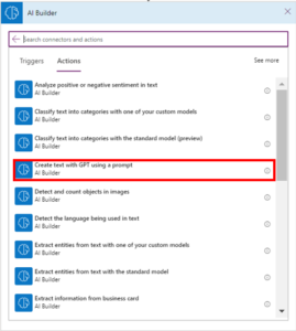 Generate AI reply using AI Builder connector in Power Automate - CRM Crate