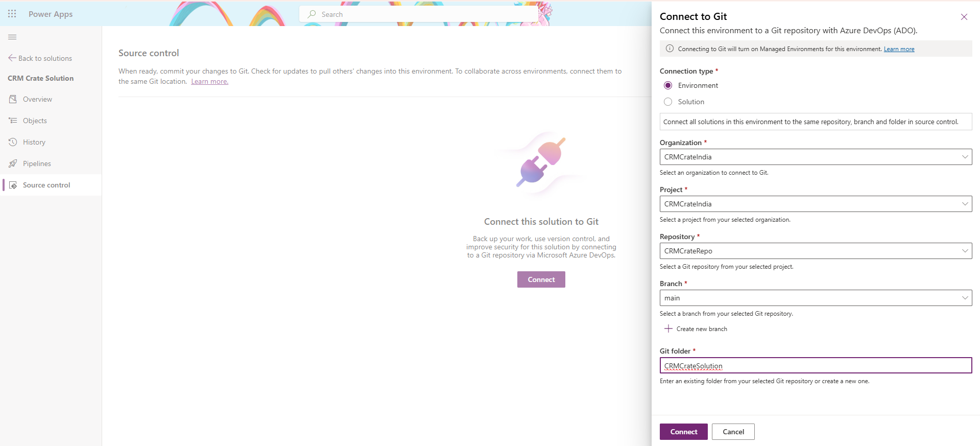 Version Control in Power Platform with Git integration - CRM Crate